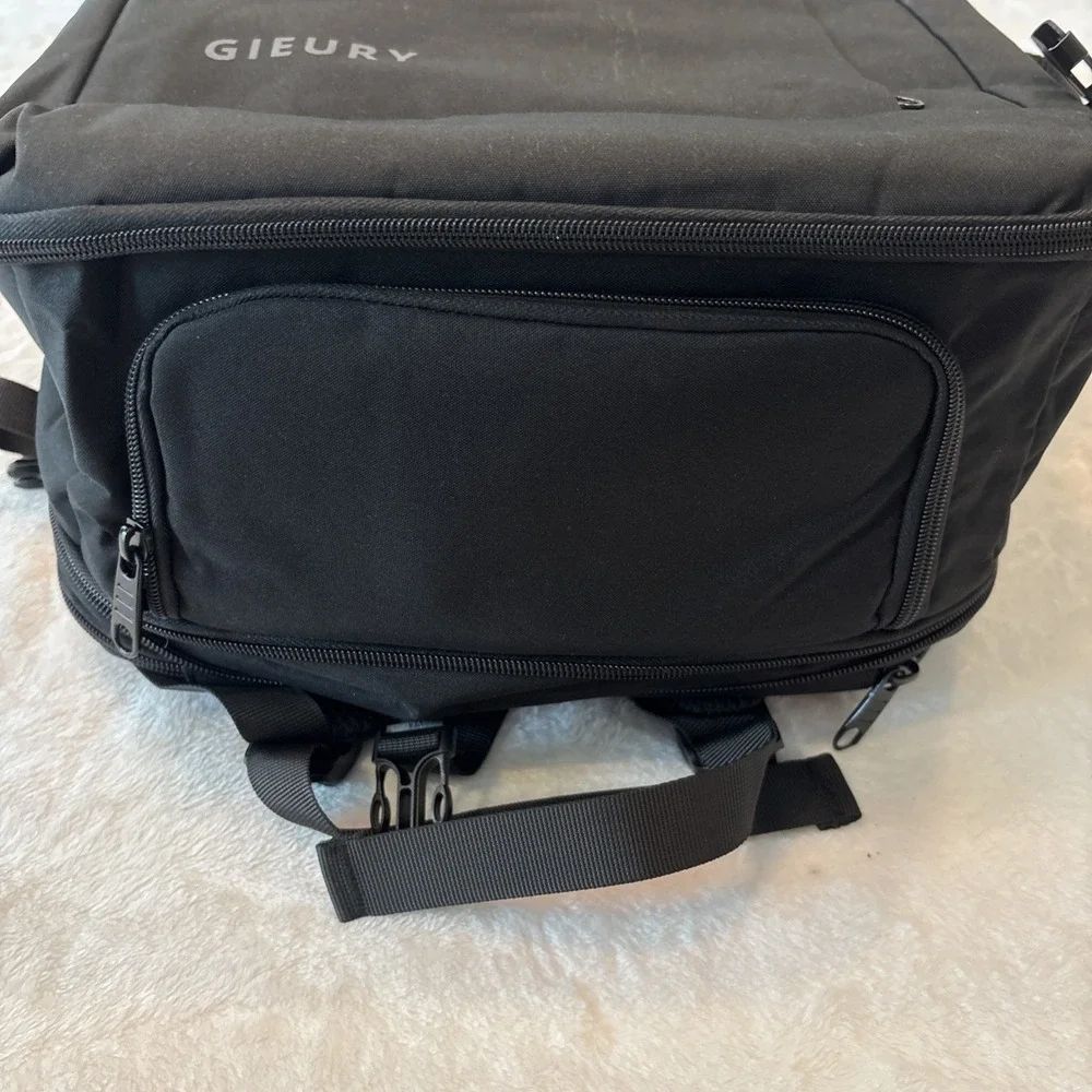 Gieury Expandable Carry On Backpack, Multiple Pouches, Laptop, Large Center.